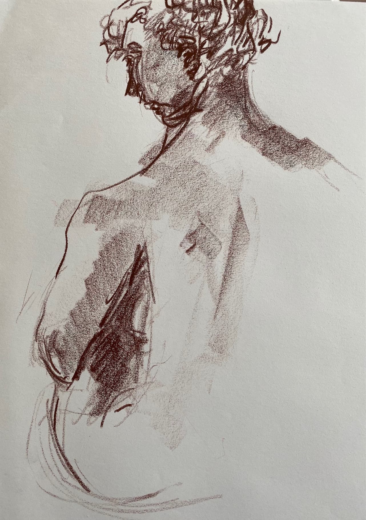 Figure Drawing by Hans van den Eijnde