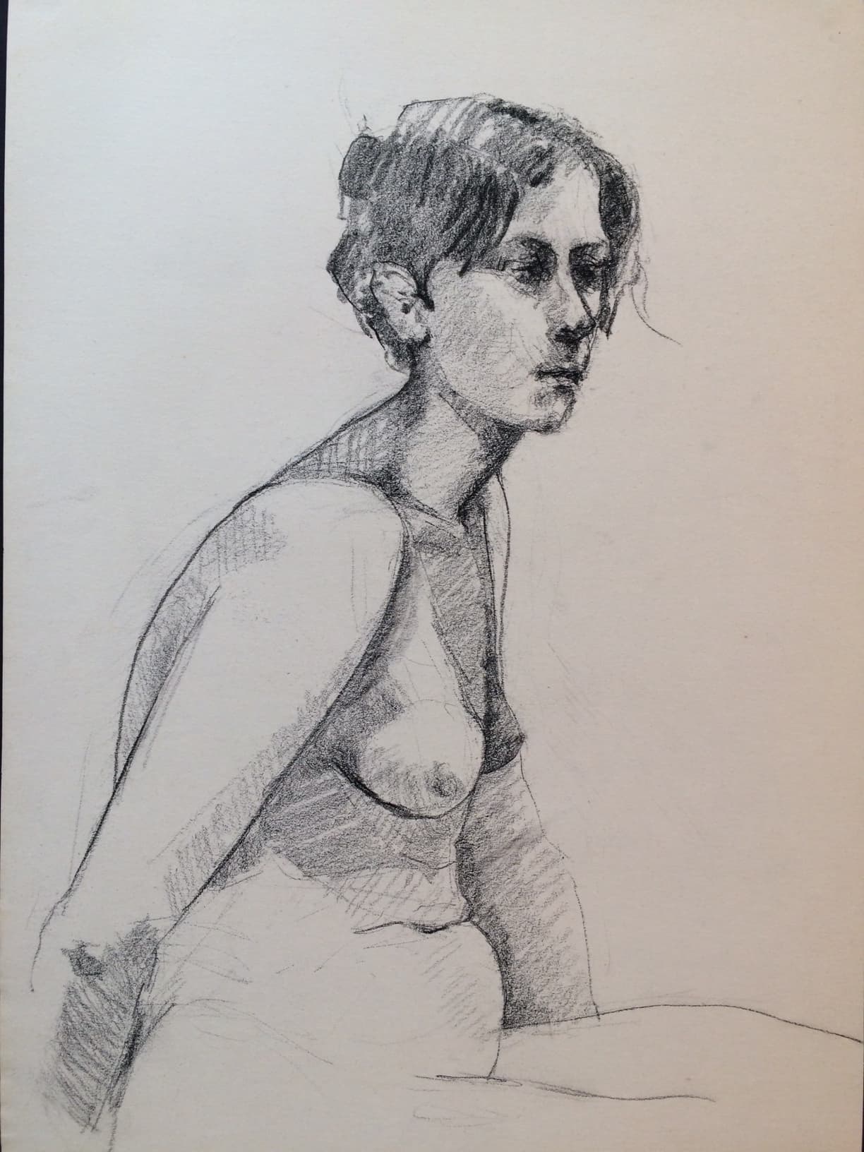 Figure Drawing by Hans van den Eijnde