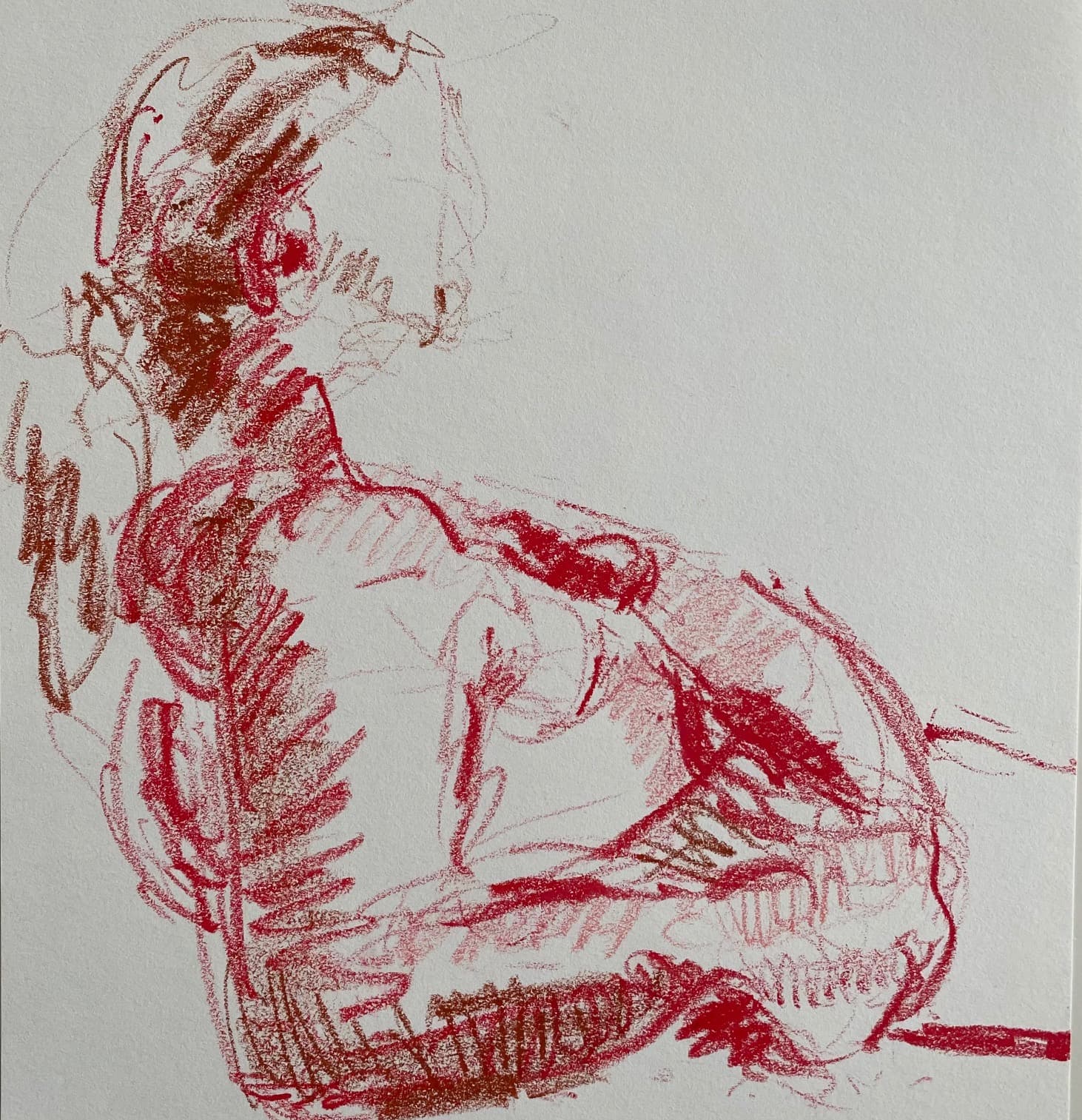Figure Drawing by Hans van den Eijnde