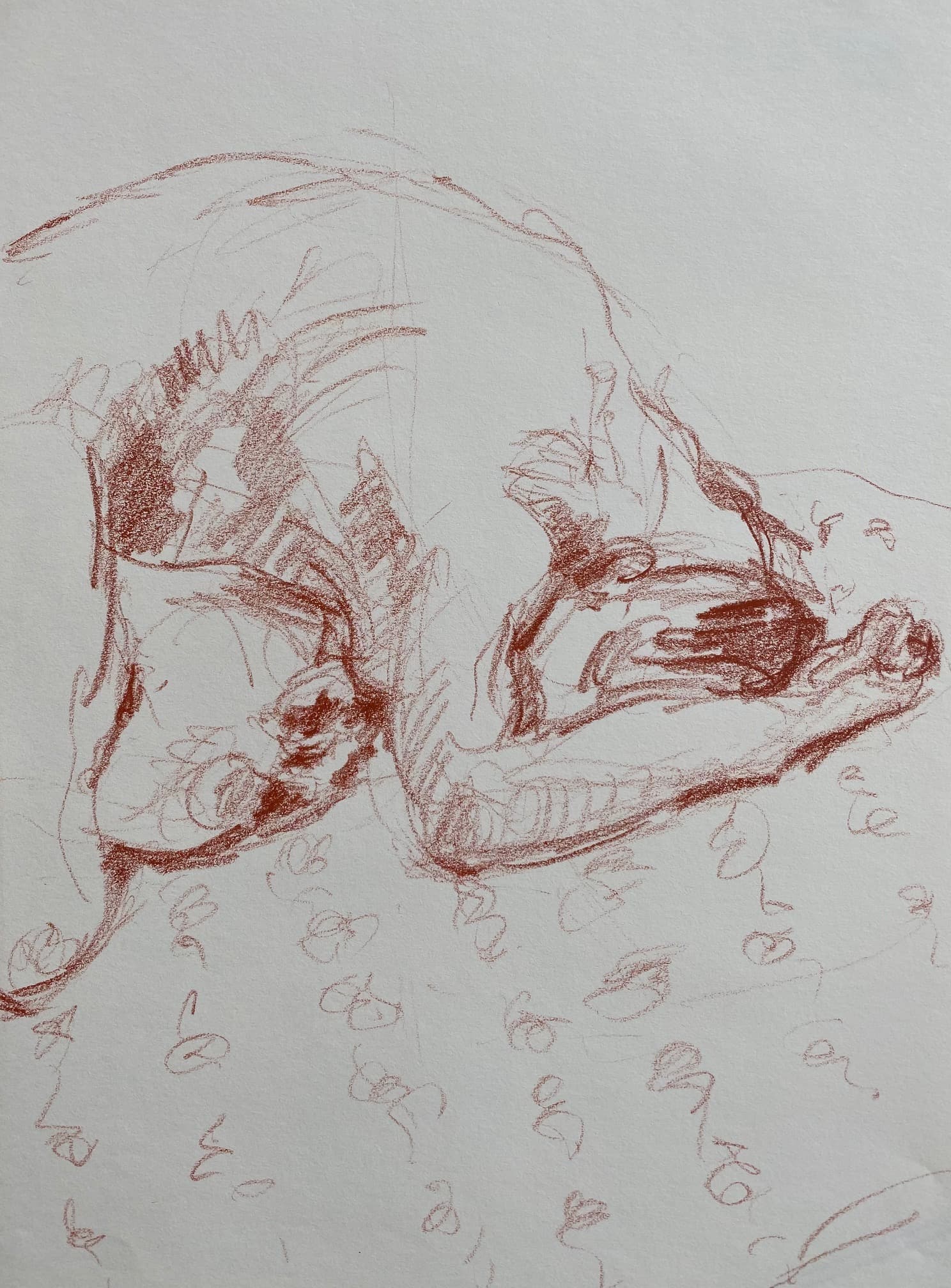 Figure Drawing by Hans van den Eijnde