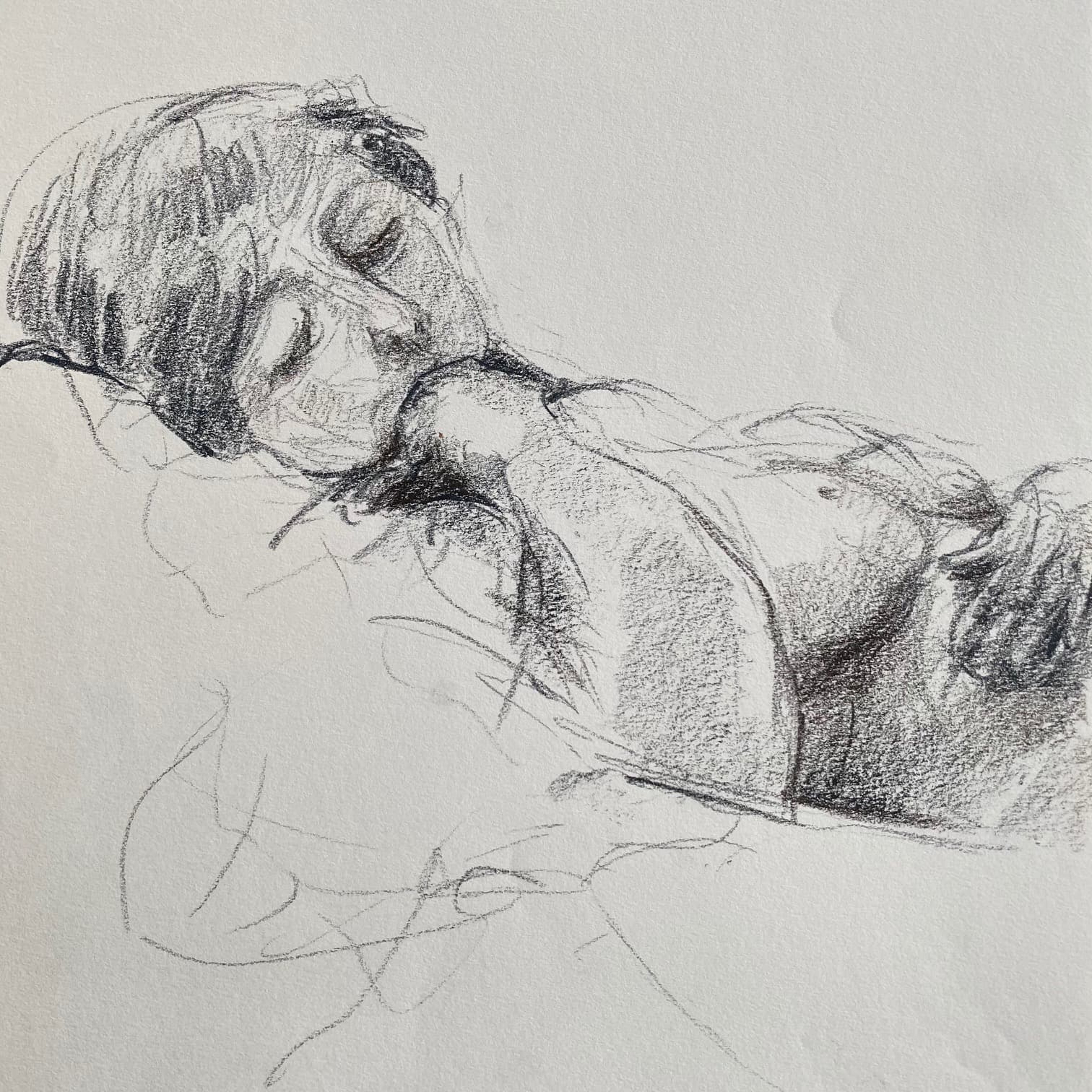 Figure Drawing by Hans van den Eijnde