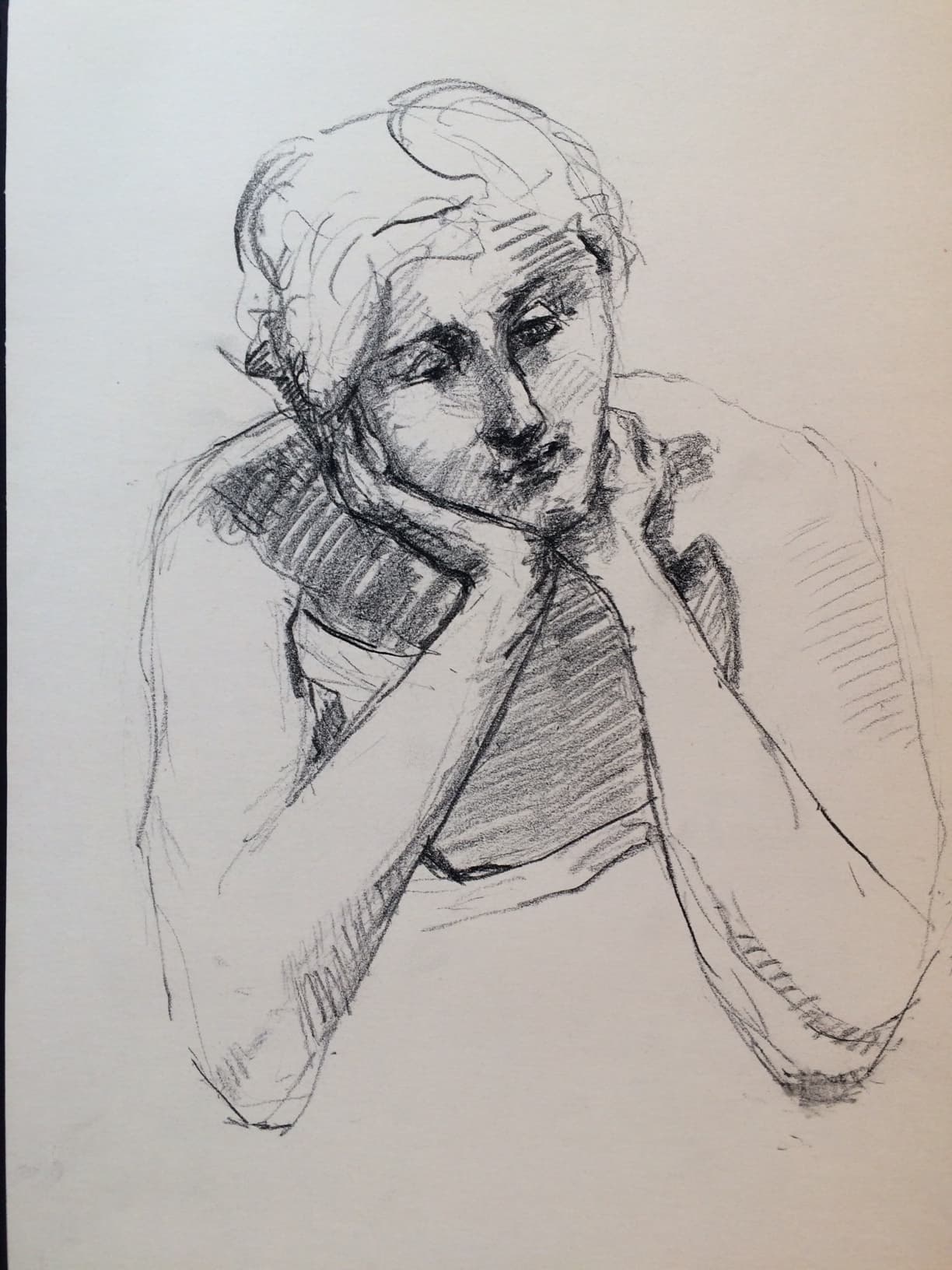Figure Drawing by Hans van den Eijnde