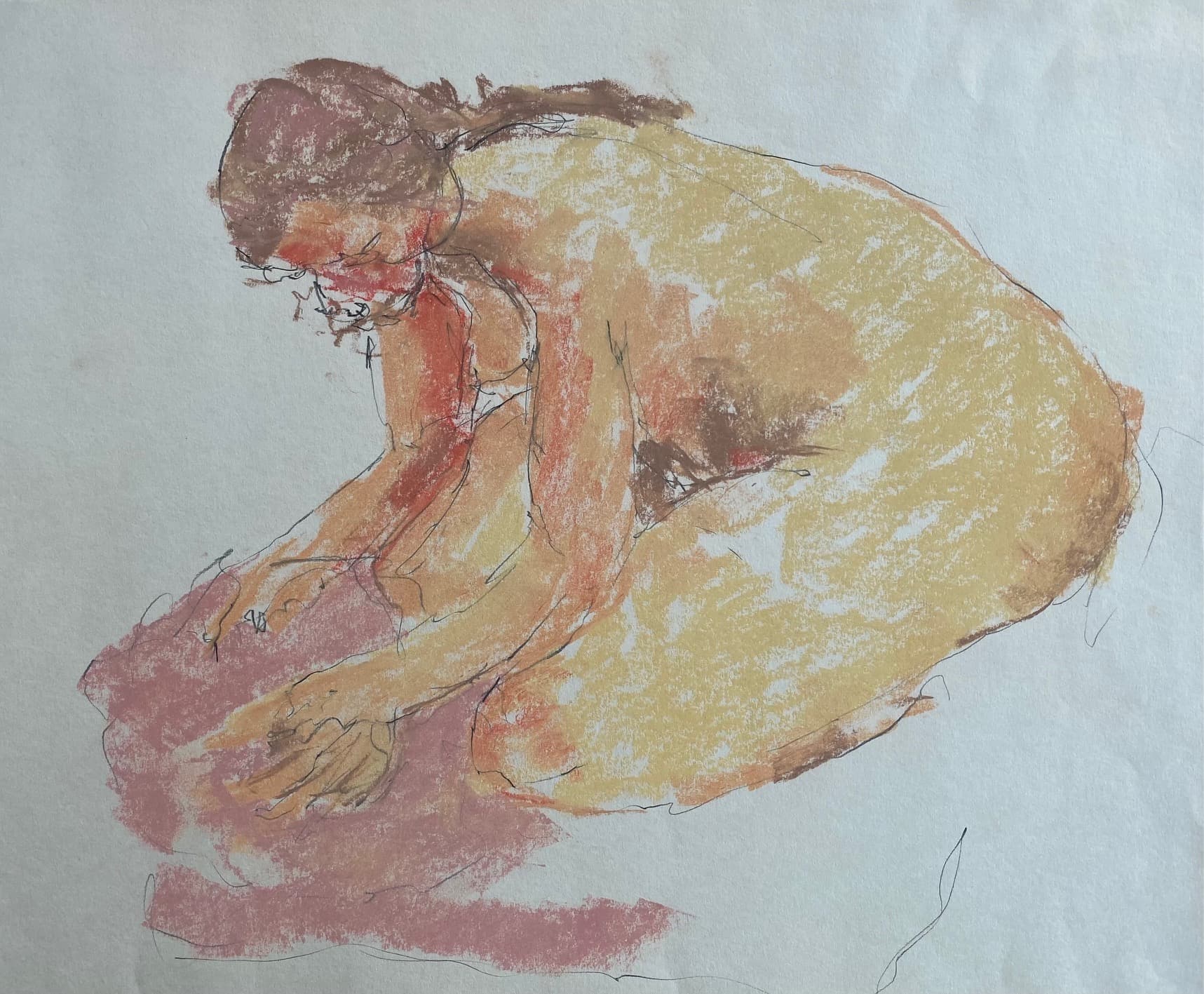 Figure Drawing by Hans van den Eijnde