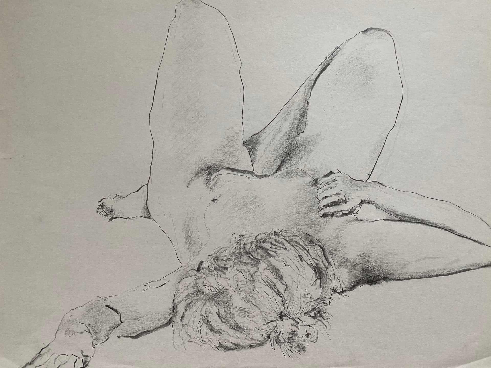 Figure Drawing by Hans van den Eijnde
