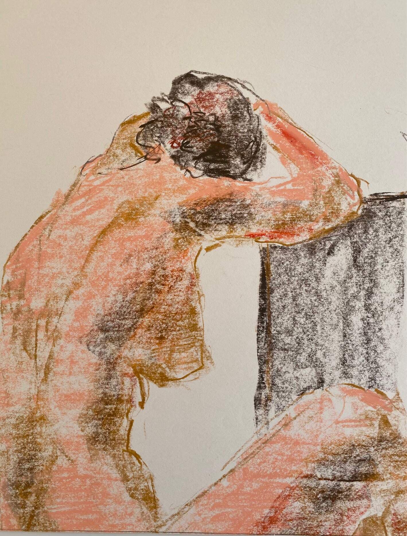 Figure Drawing by Hans van den Eijnde