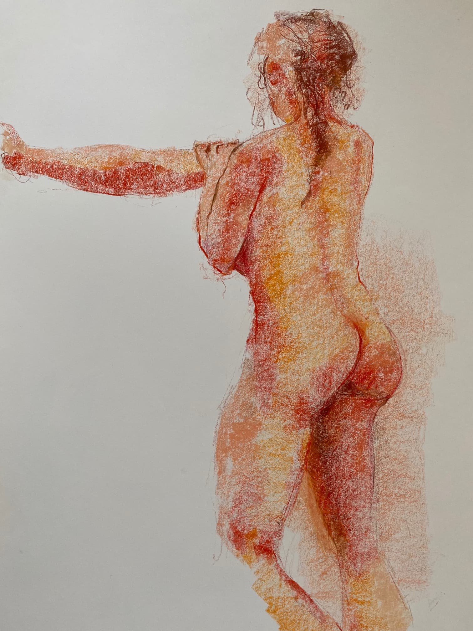 Figure Drawing by Hans van den Eijnde