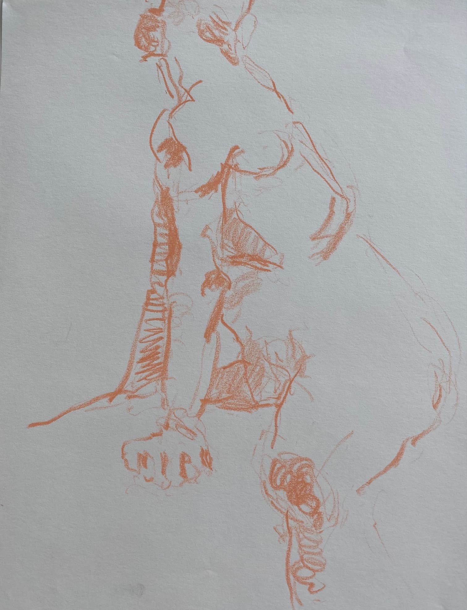 Figure Drawing by Hans van den Eijnde
