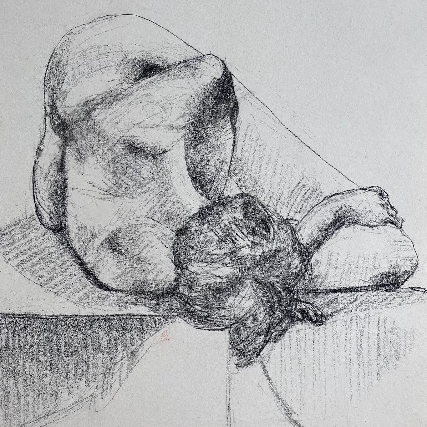 Figure Drawing by Hans van den Eijnde