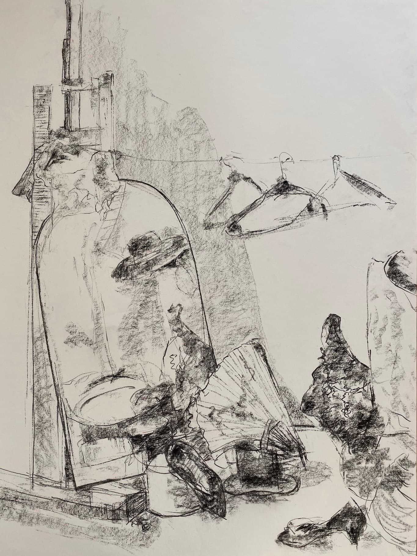 Still Life Drawing by Hans van den Eijnde
