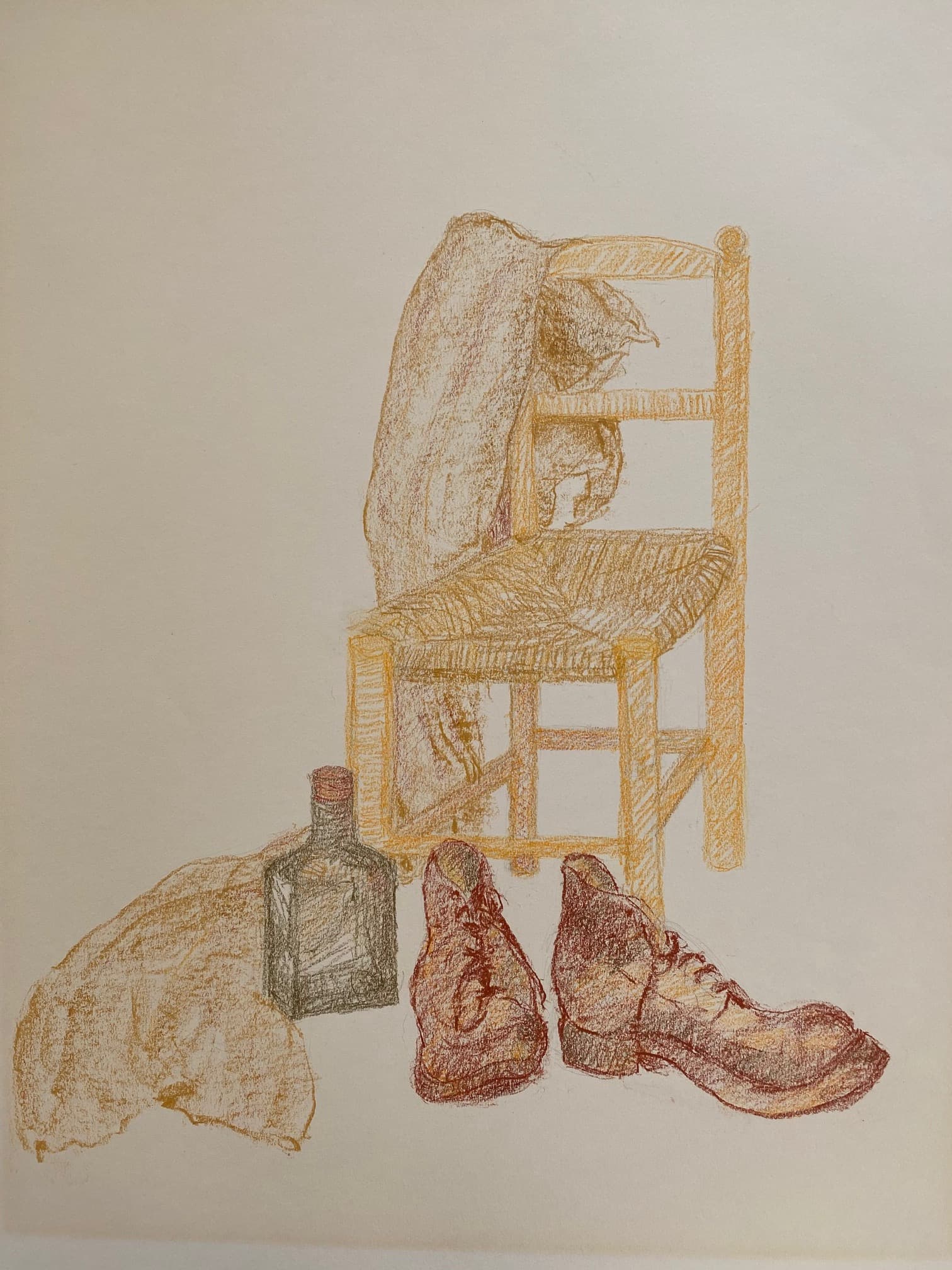 Still Life Drawing by Hans van den Eijnde