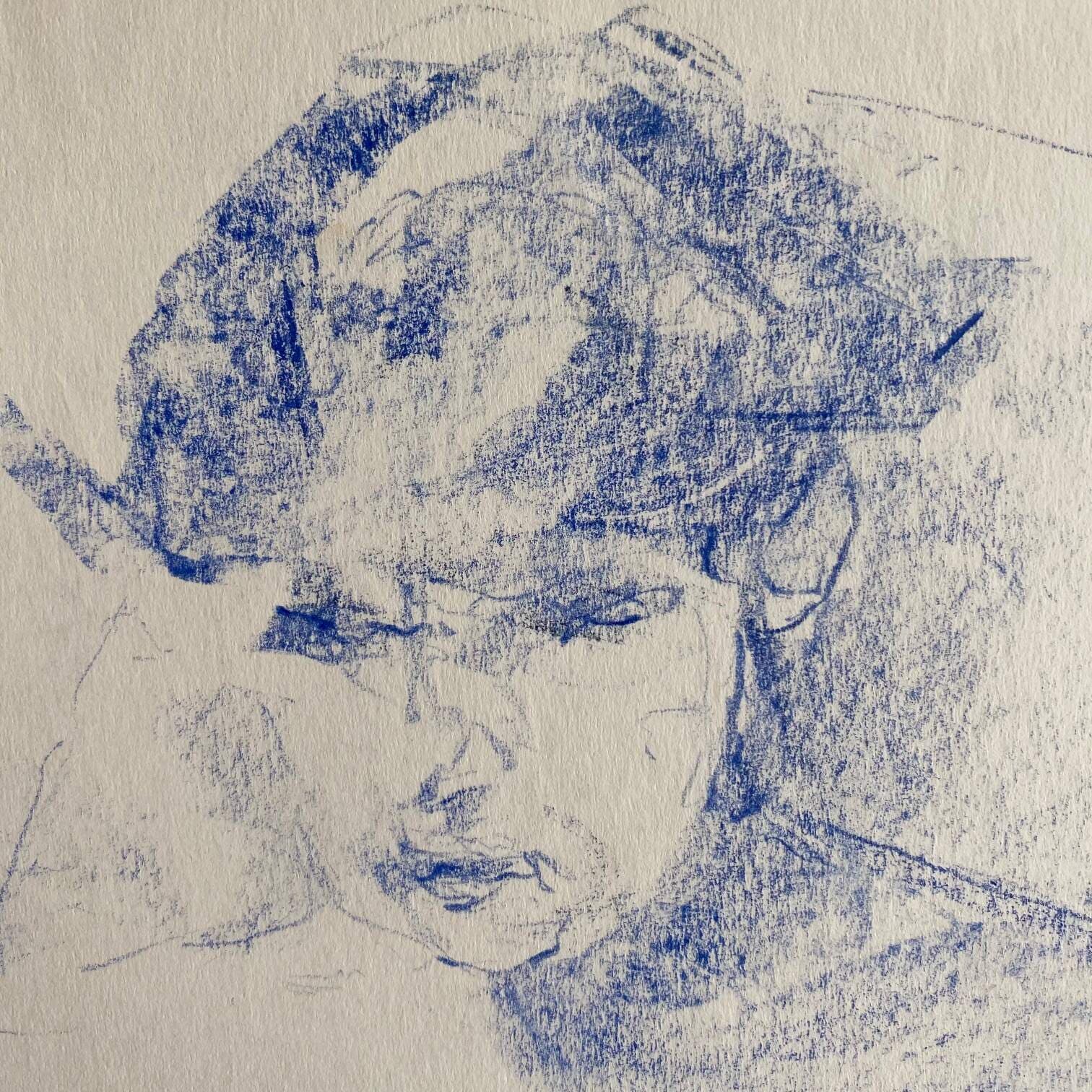 Portrait Drawing by Hans van den Eijnde