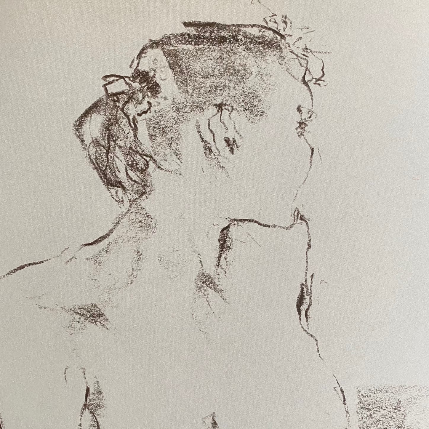 Portrait Drawing by Hans van den Eijnde