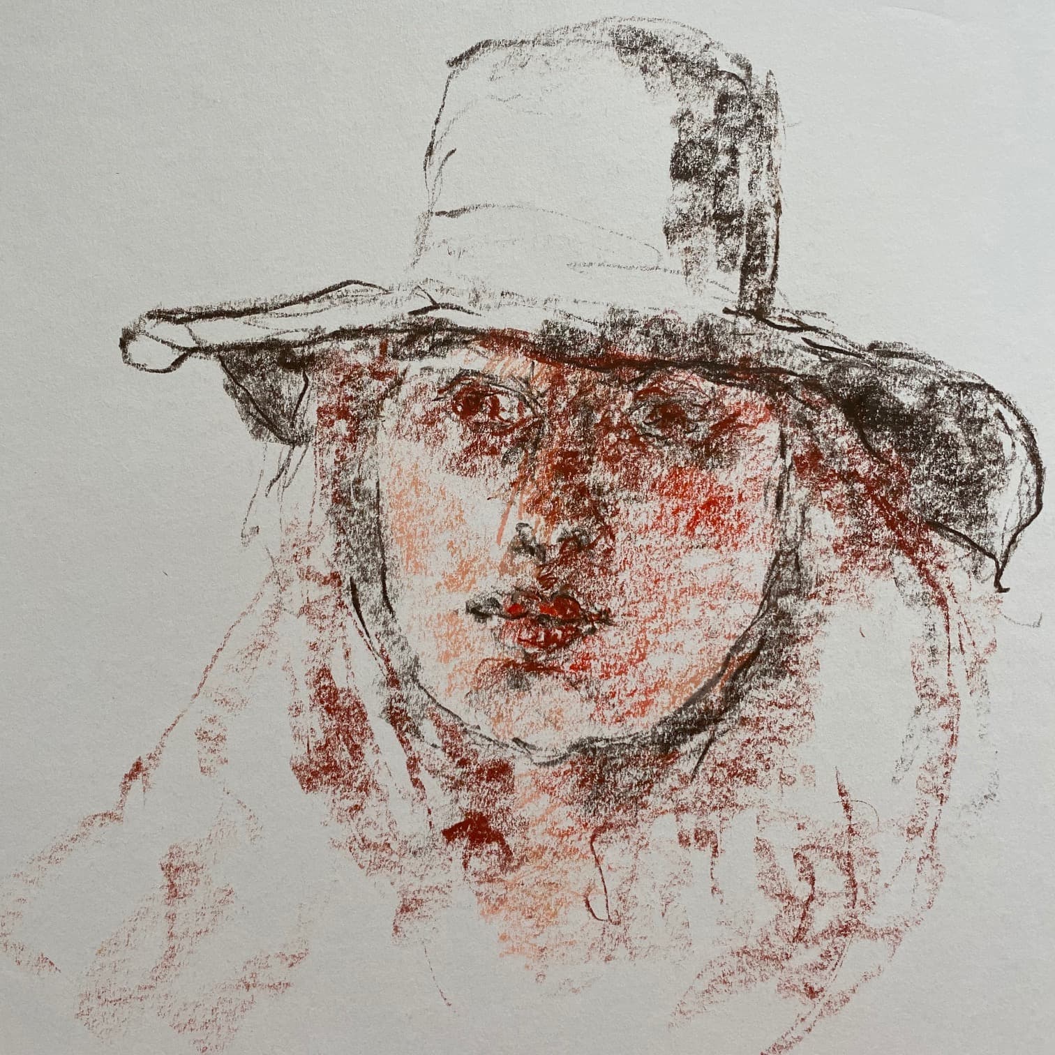 Portrait Drawing by Hans van den Eijnde