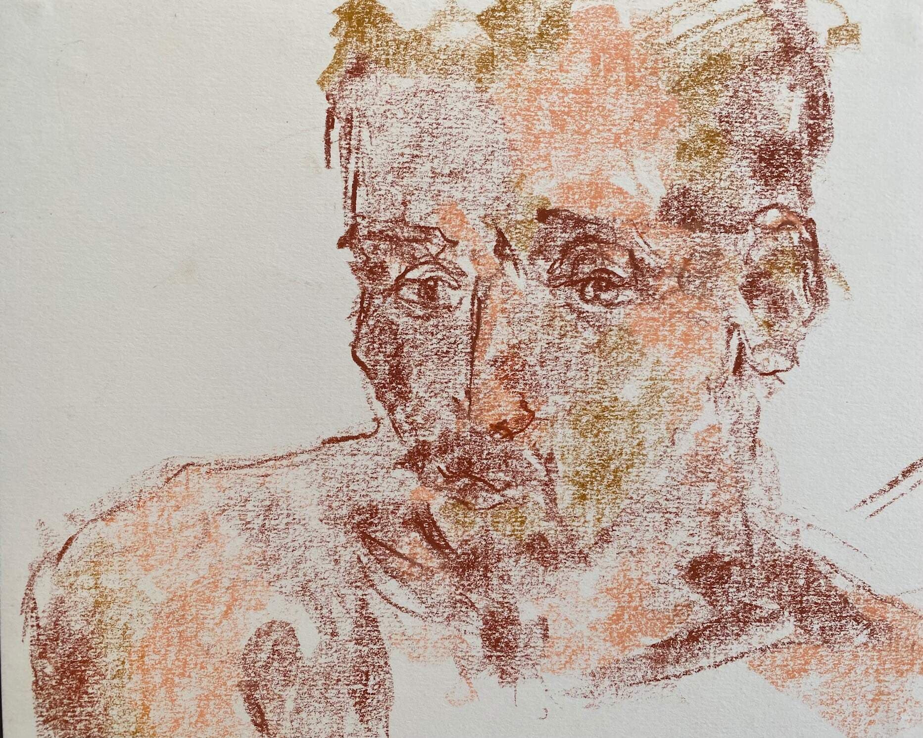Portrait Drawing by Hans van den Eijnde