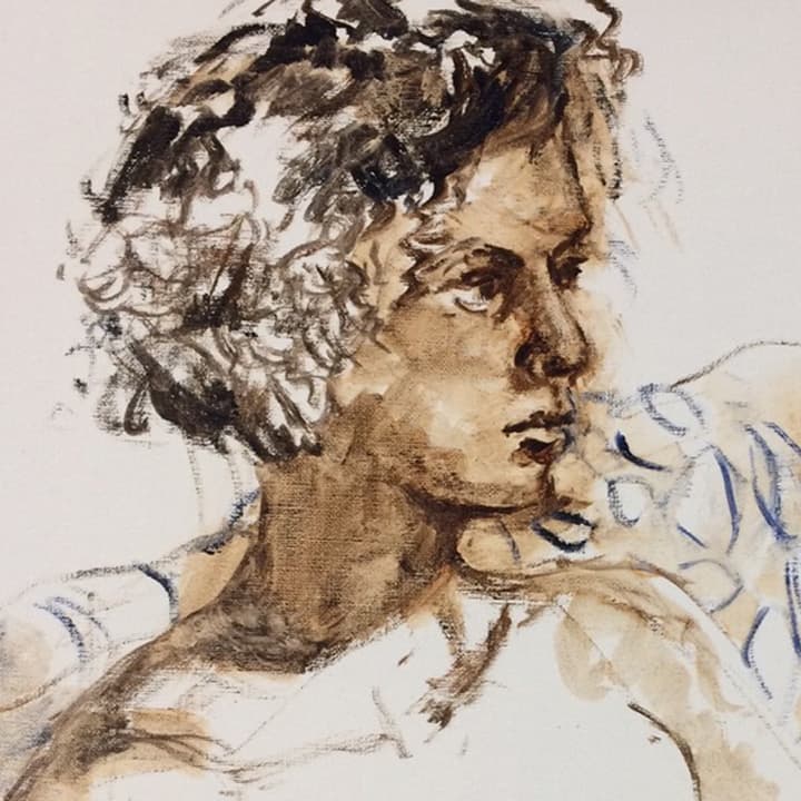 Portrait Painting by Hans van den Eijnde
