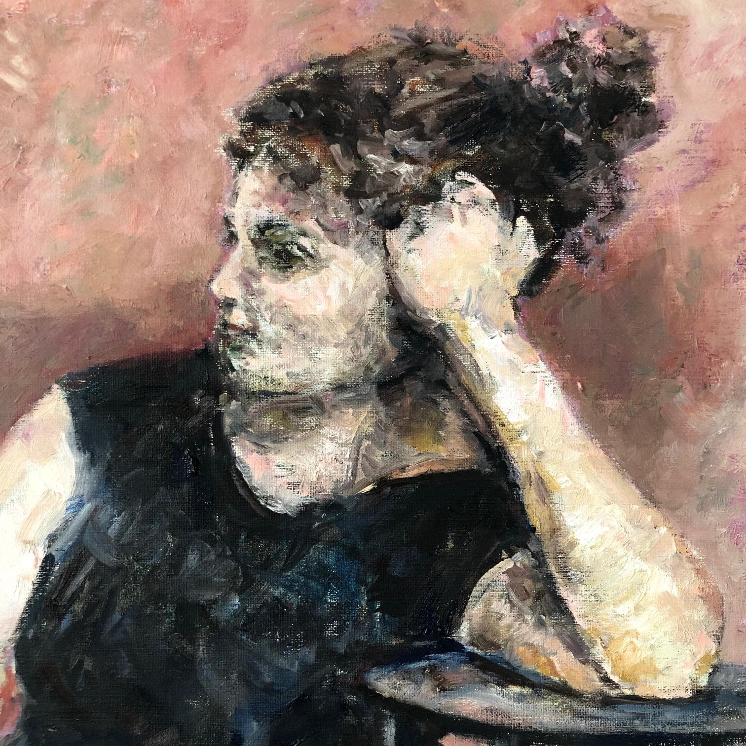 Portrait Painting by Hans van den Eijnde