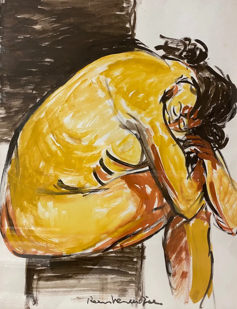 Figure Drawing by Hans van den Eijnde