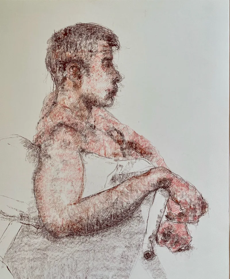 Figure Drawing by Hans van den Eijnde