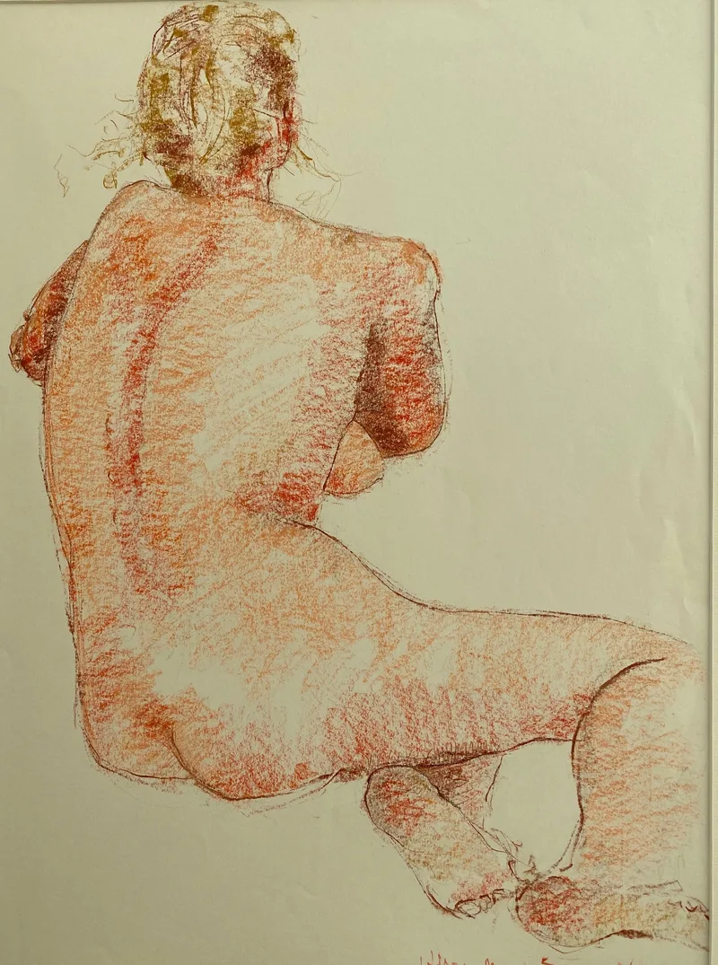 Figure Drawing by Hans van den Eijnde
