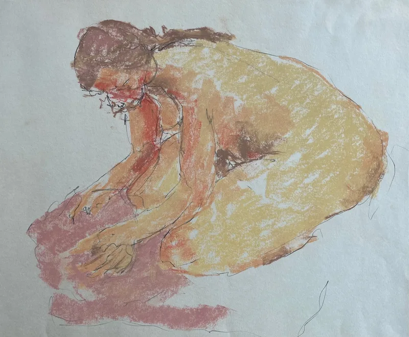 Figure Drawing by Hans van den Eijnde
