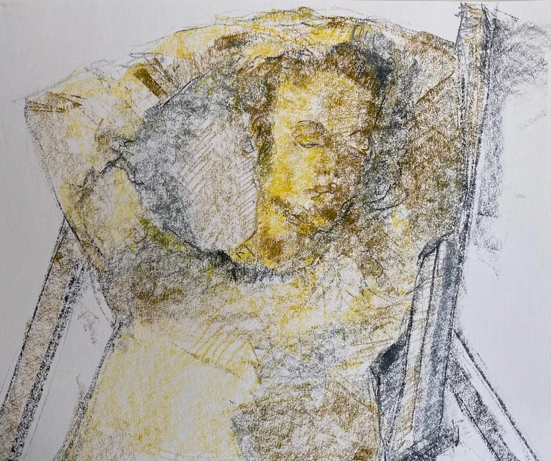 Figure Drawing by Hans van den Eijnde