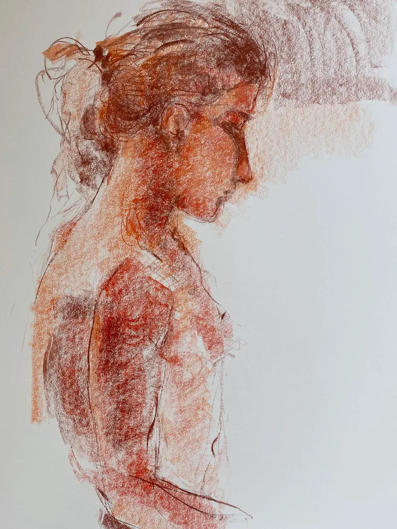 Figure Drawing by Hans van den Eijnde
