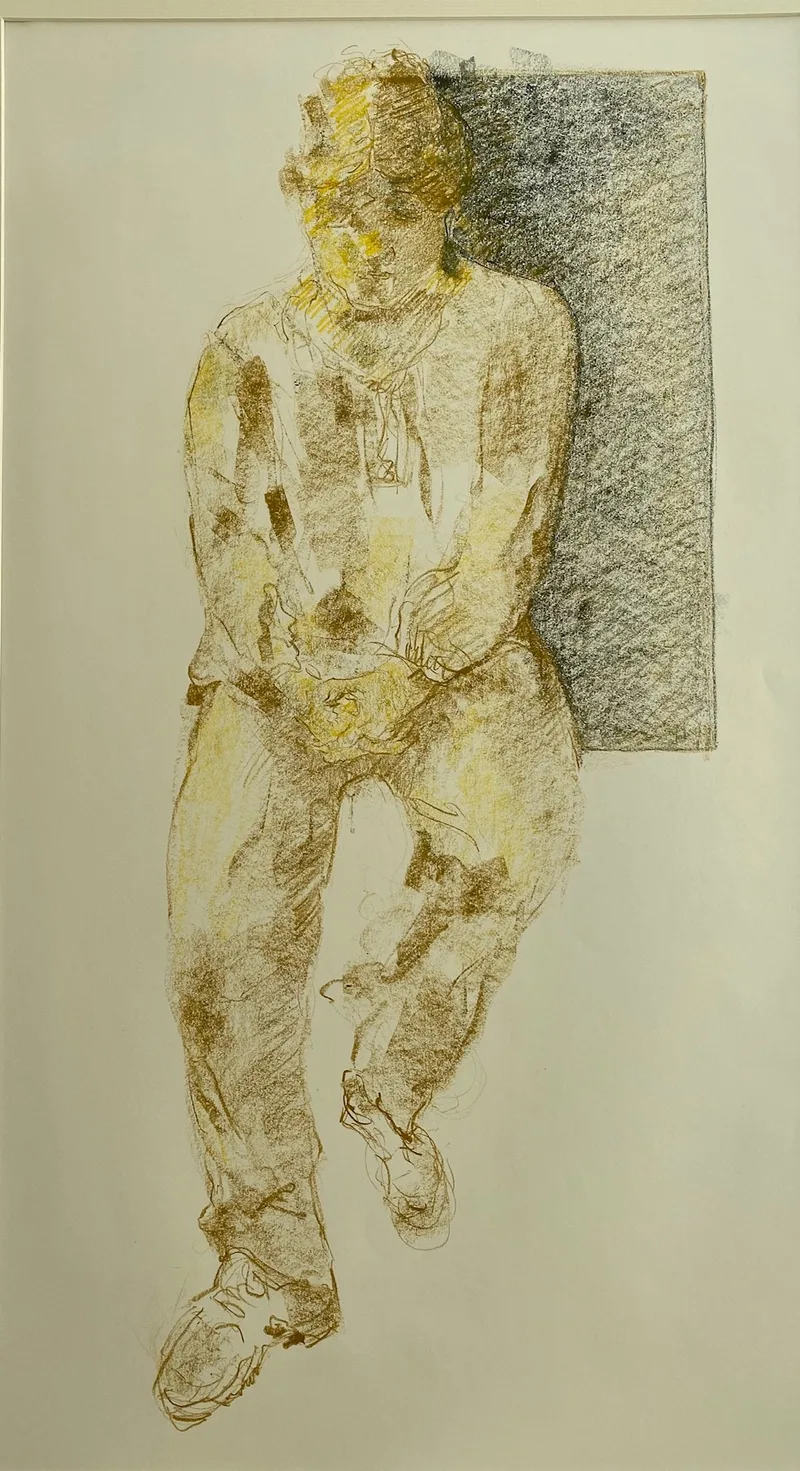 Figure Drawing by Hans van den Eijnde