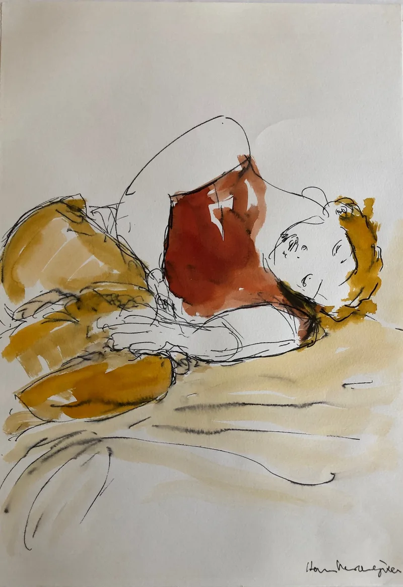 Figure Drawing by Hans van den Eijnde