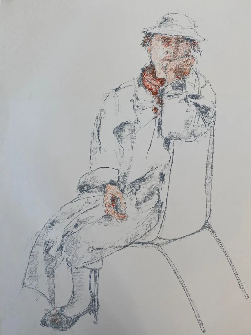 Figure Drawing by Hans van den Eijnde
