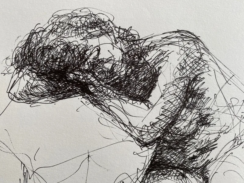 Figure Drawing by Hans van den Eijnde