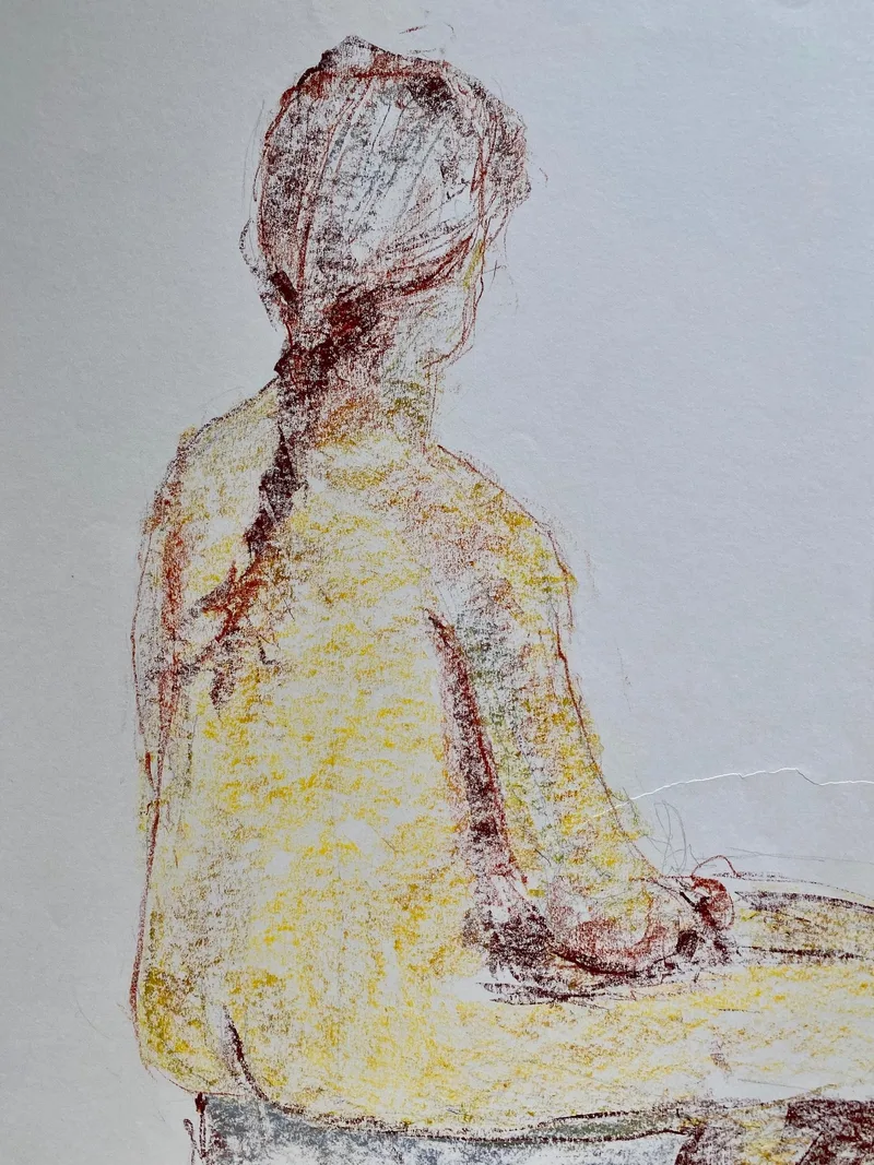 Figure Drawing by Hans van den Eijnde