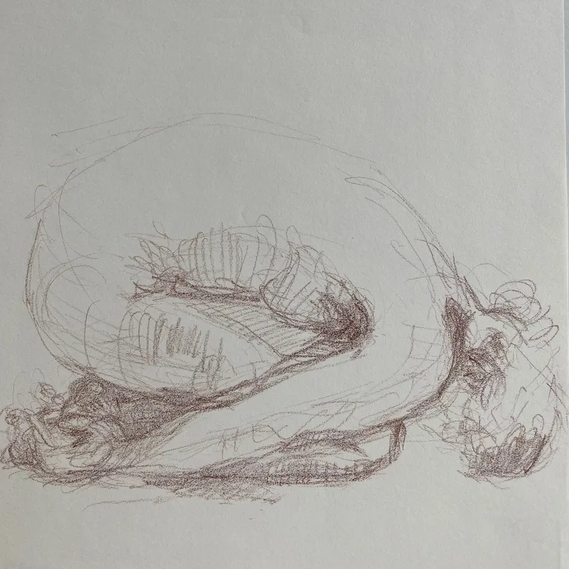 Figure Drawing by Hans van den Eijnde