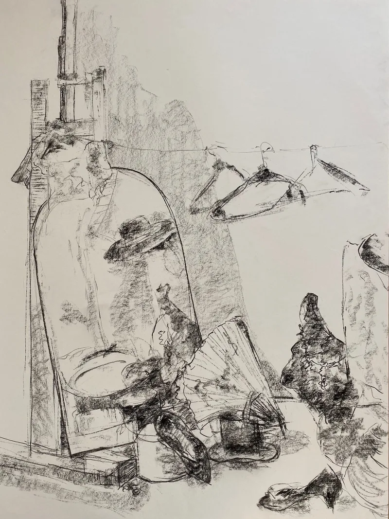 Still Life Drawing by Hans van den Eijnde