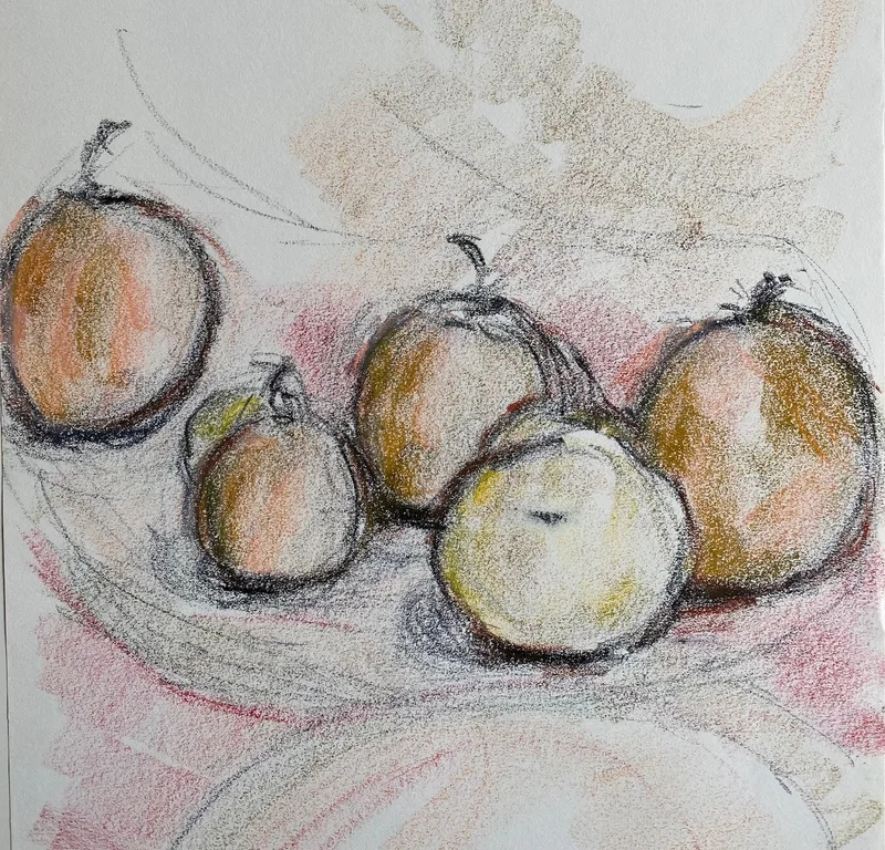 Still Life Drawing by Hans van den Eijnde