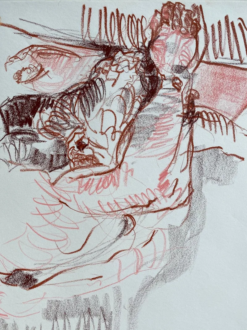 Still Life Drawing by Hans van den Eijnde