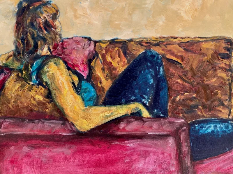 Oil on Board by Hans van den Eijnde