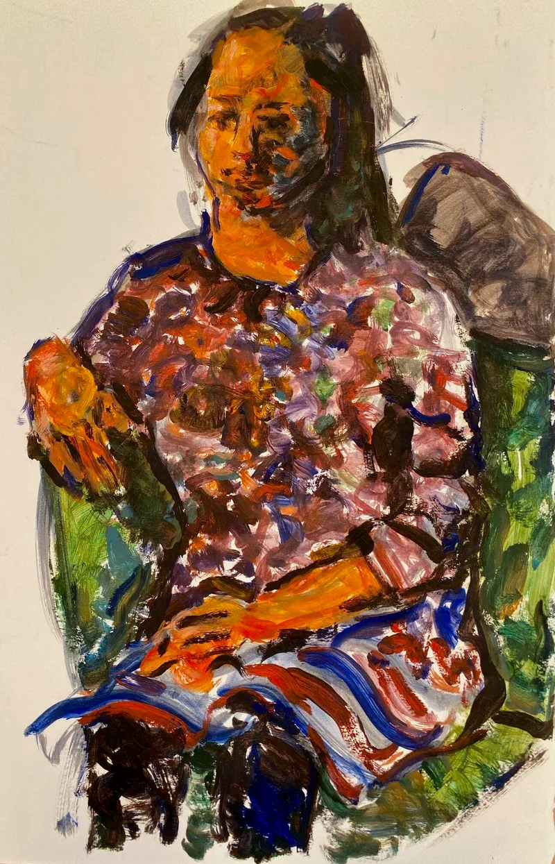 Oil on Board by Hans van den Eijnde