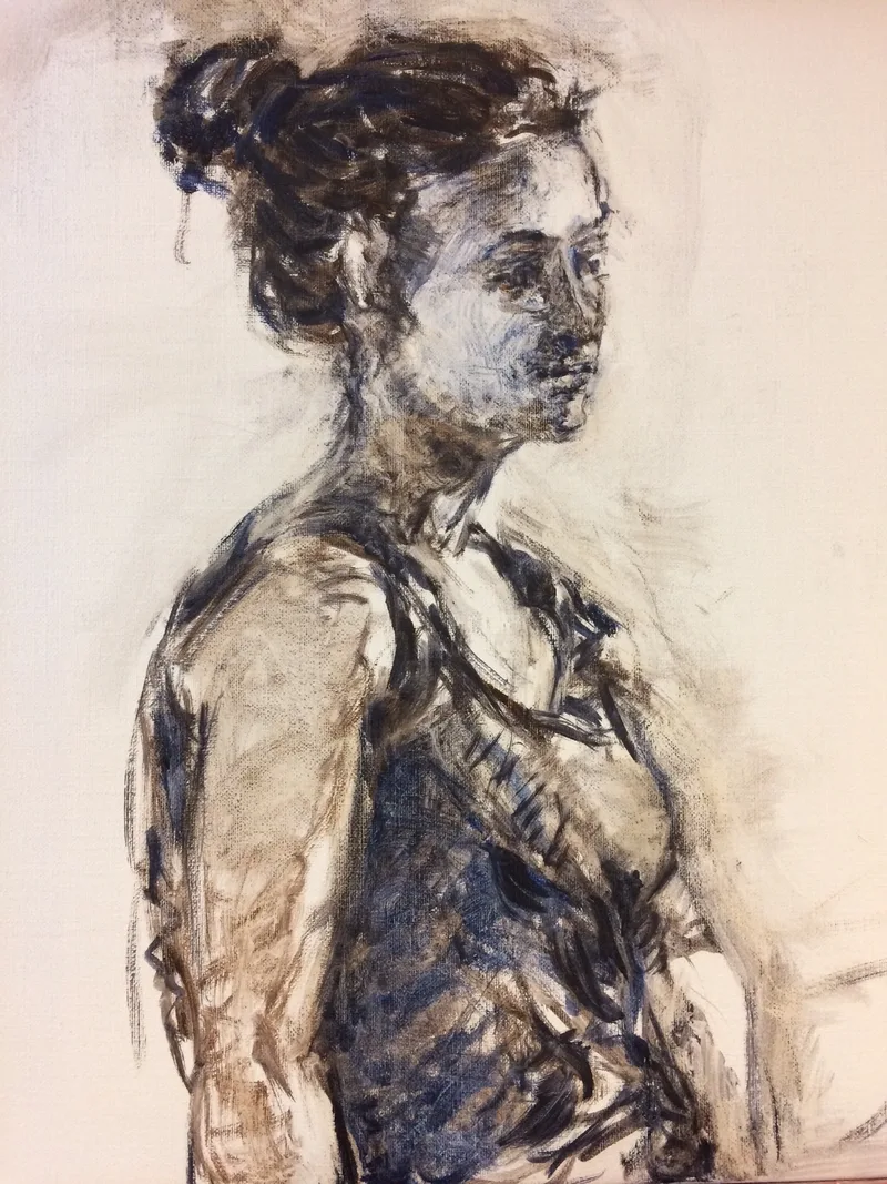 Figure Painting by Hans van den Eijnde