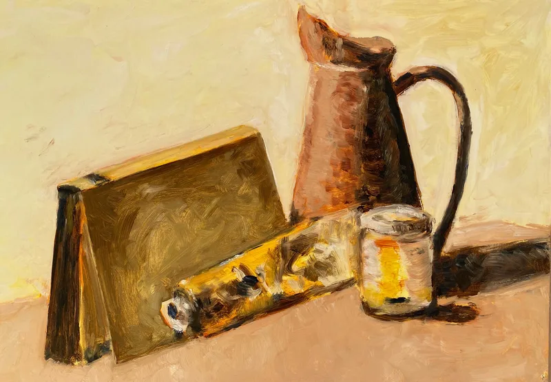 Oil on Board by Hans van den Eijnde