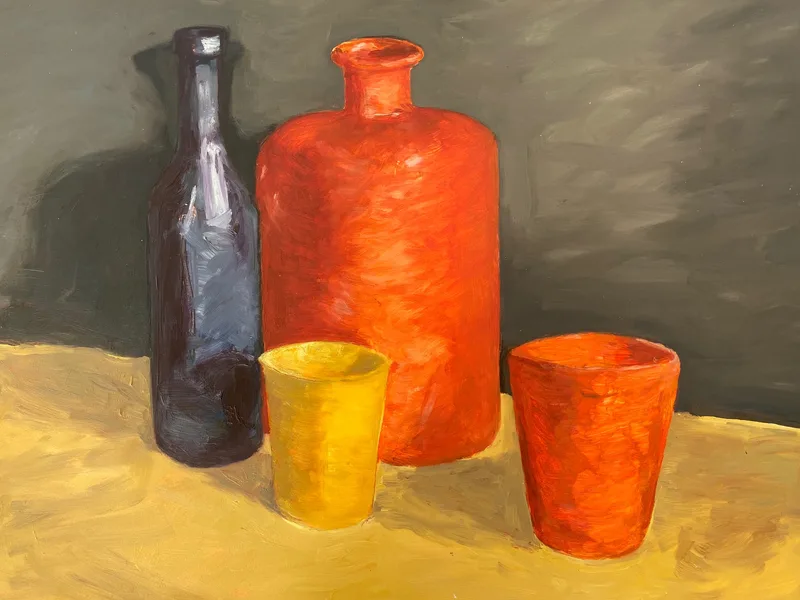 Oil on Board by Hans van den Eijnde