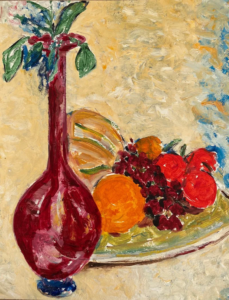Oil on Board by Hans van den Eijnde