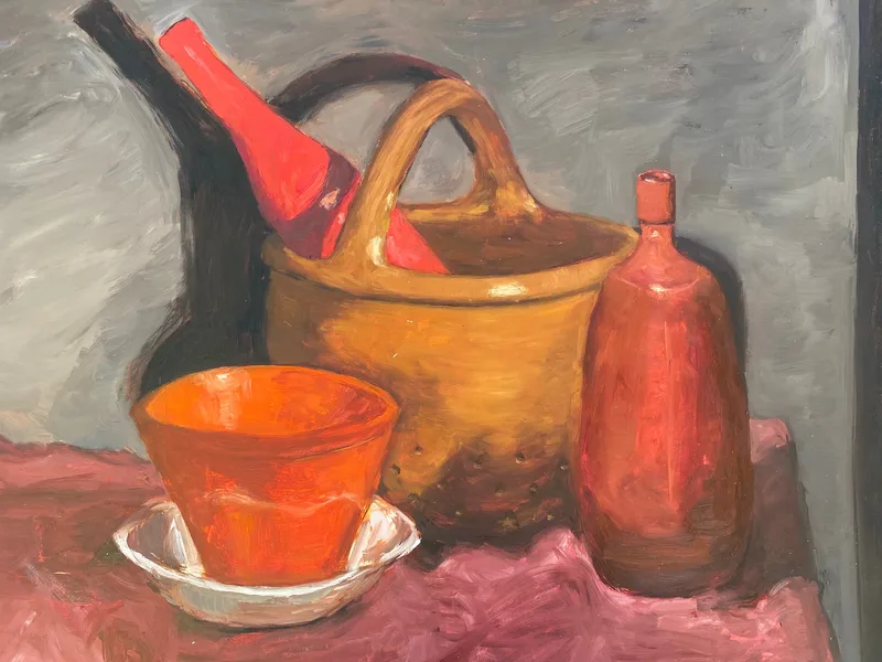 Oil on Board by Hans van den Eijnde