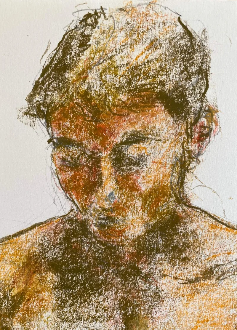 Portrait Drawing by Hans van den Eijnde