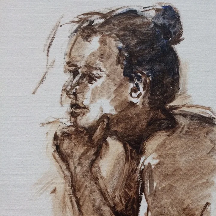 Portrait Painting by Hans van den Eijnde